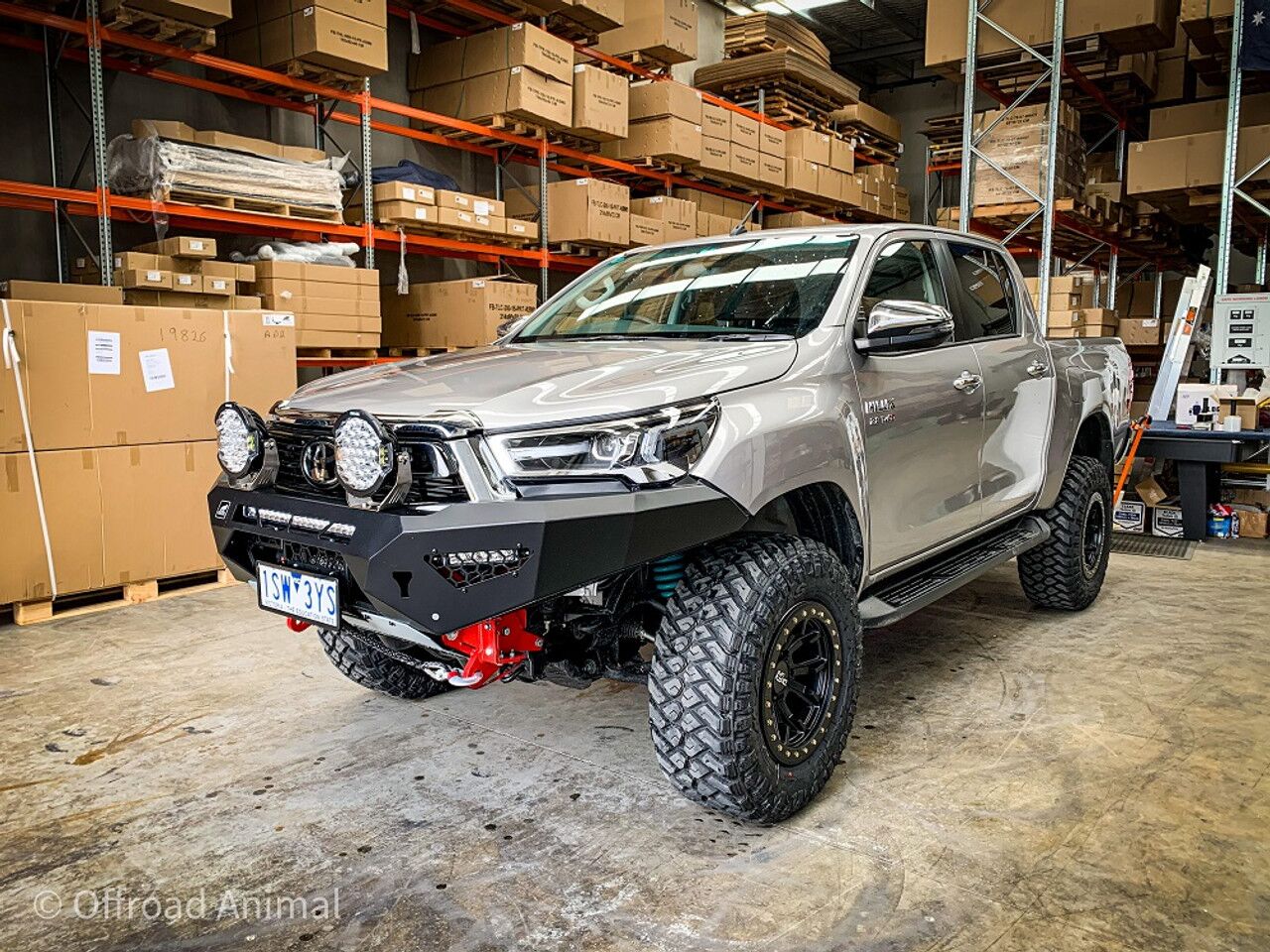 Predator Bull bar, Suitable for Toyota Hilux N80, 2021 (MY21) on